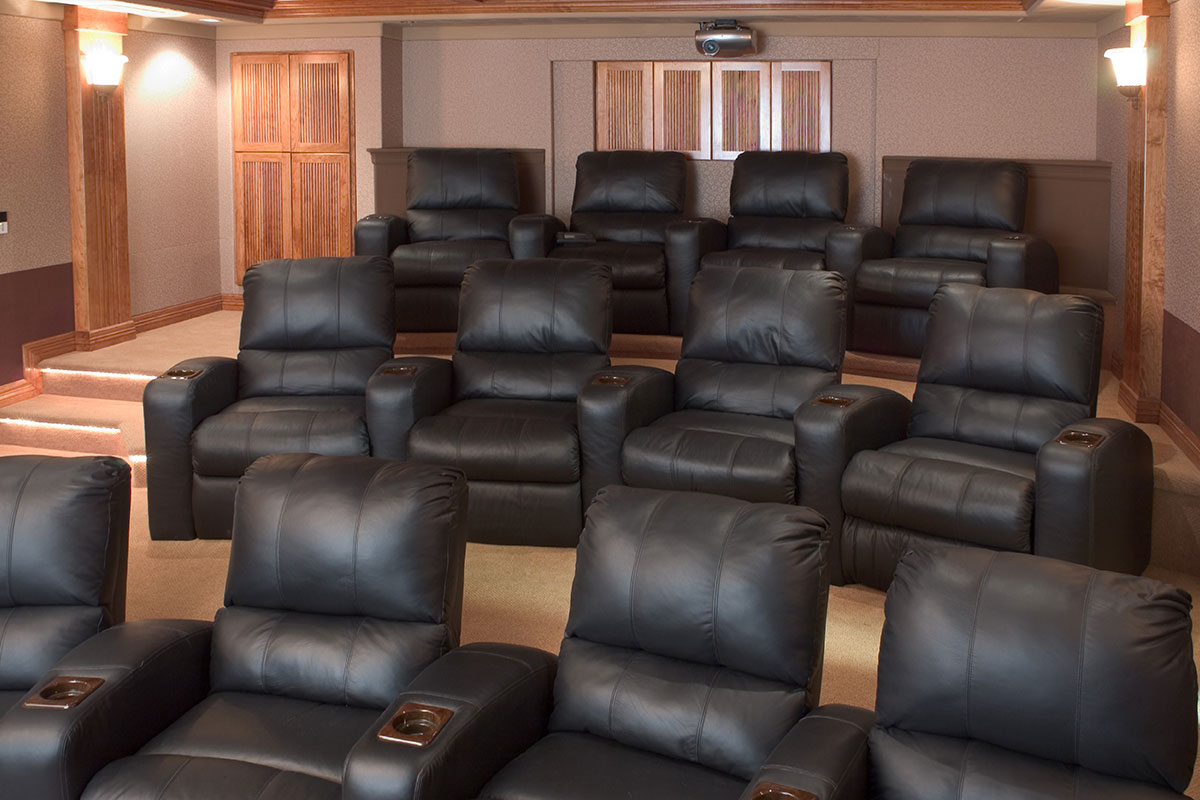 Home Theater Seating Installation